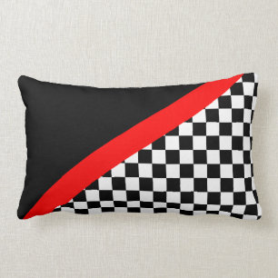 Checkered Flag Racing Pillows