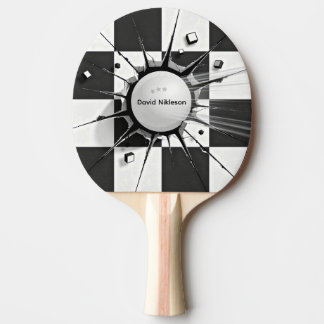 Checkered Flag Sports Table Tennis Ball Break-out, Ping Pong Paddle