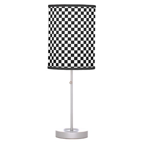 Checkered Flag Table Lamp