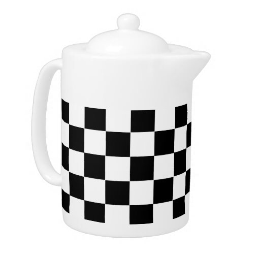 Checkered Flag Teapot