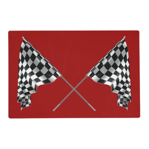 Checkered Flags Placemat