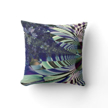 Checkered Floral Pillow
