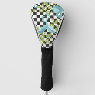 Checkered Golf Club Cover