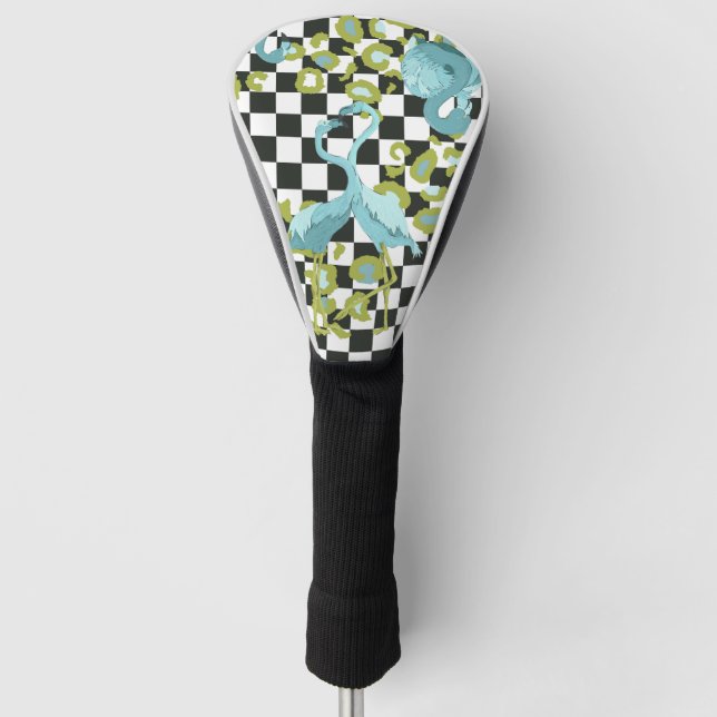 Checkered Golf Club Cover (Front)