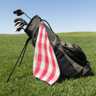 Checkered Golf Towel