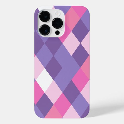 Checkered hues iPhone 14 pro max case
