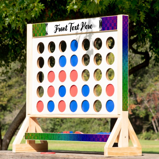 Checkered Illusion by Kenneth Yoncich Fast Four (Lawn)