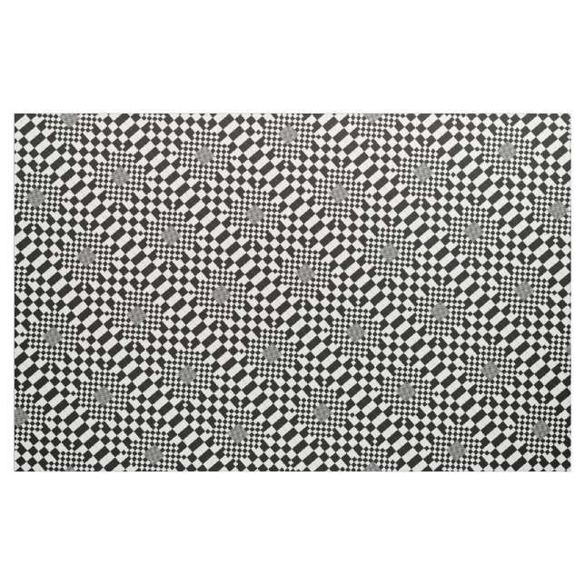 Checkered Illusion Fabric (Fat Quarter)
