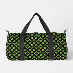 Checkered Jamaica Flag Pattern  Duffle Bag