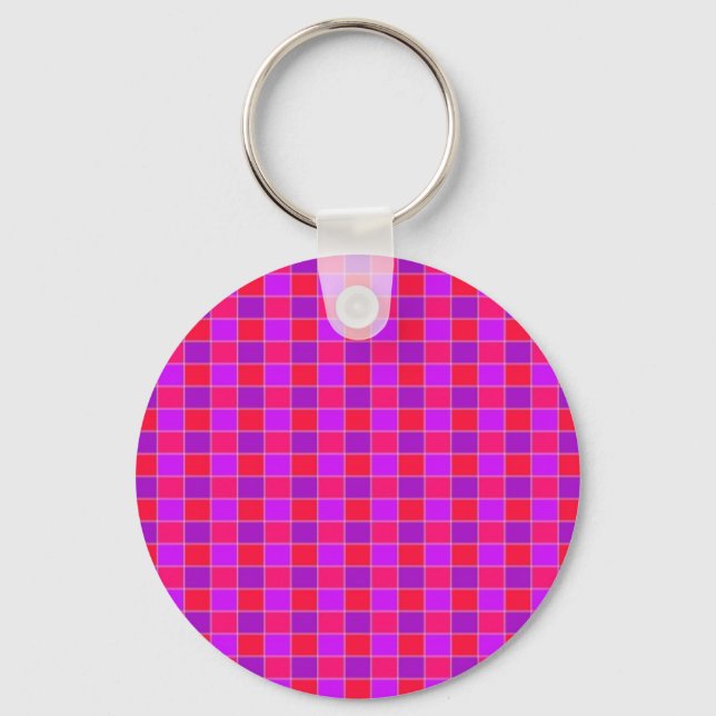 Checkered Keychain (Front)