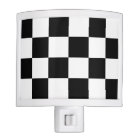 Checkered Large - Black and White