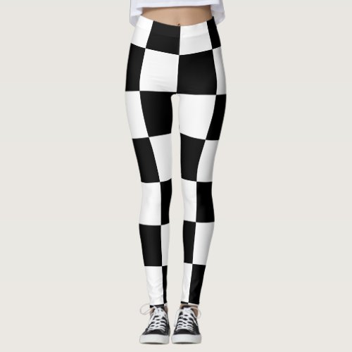 Checkered Leggings