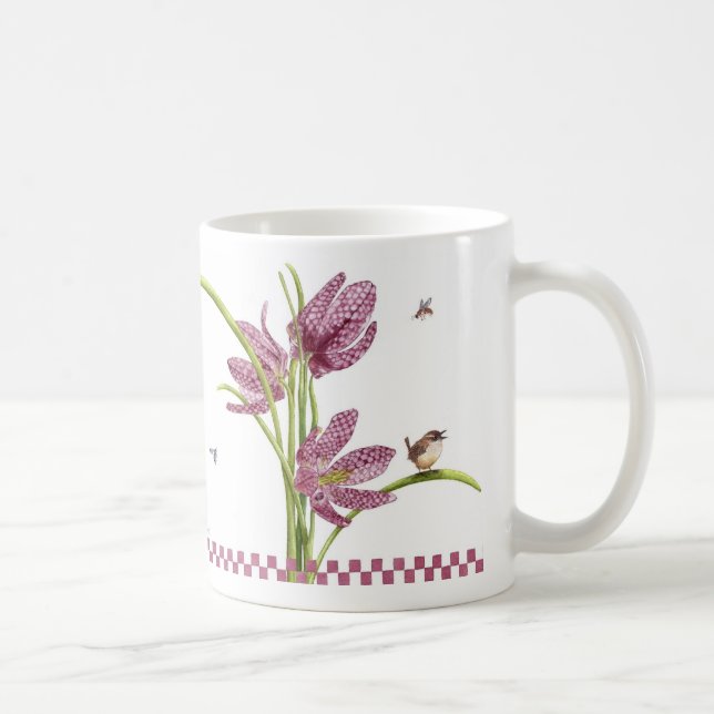 Checkered Lily mug (Right)