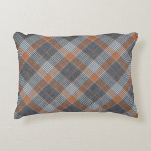 Checkered material tartan pattern textile texture accent pillow