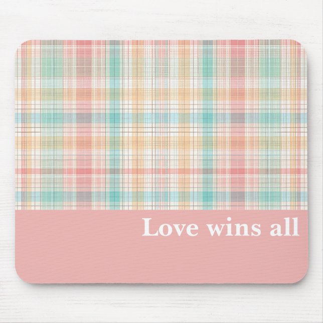 Checkered mouse pad (Front)