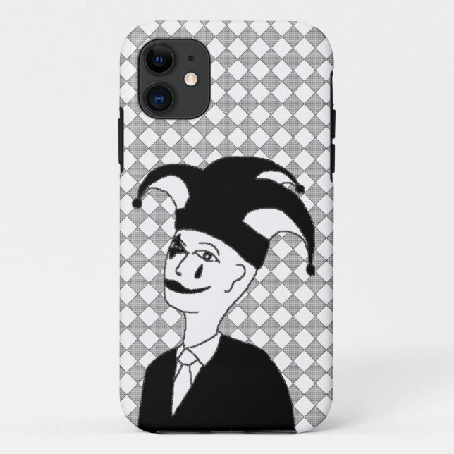 Checkered MTJ Case-Mate iPhone Case (Back)