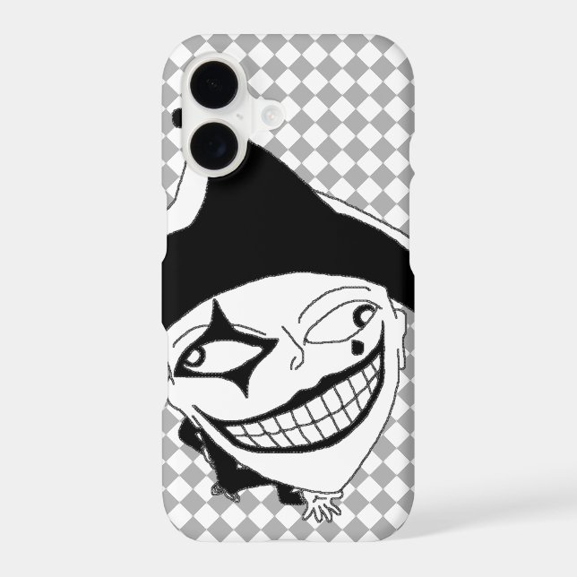 Checkered MTJ Iphone Case (Back)