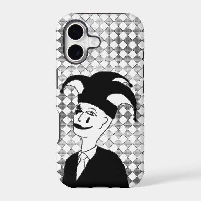 Checkered MTJ Iphone Case (Back)
