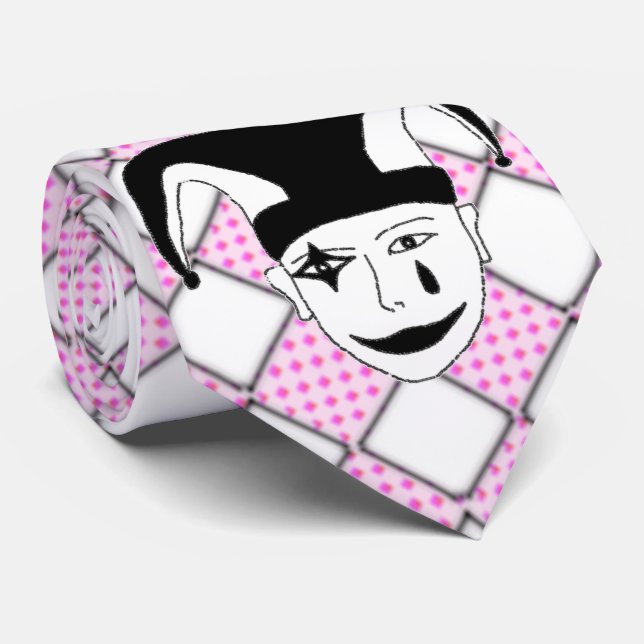 Checkered MTJ Tie (Rolled)