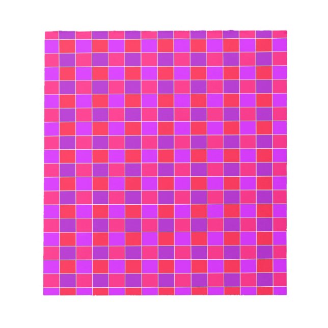 checkered notepad (Front)