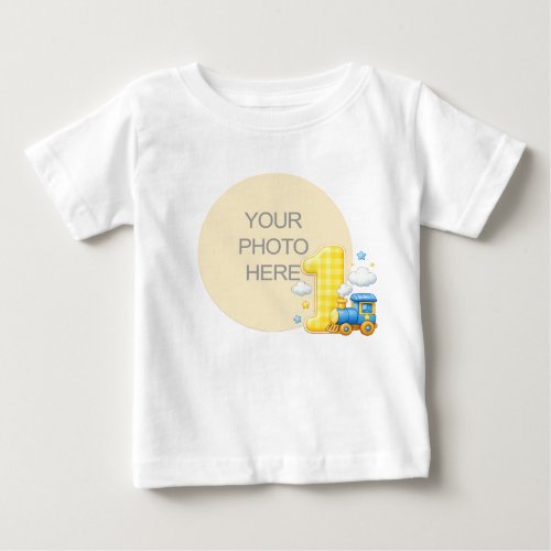Checkered One Create Your Own Birthday Baby Shirt