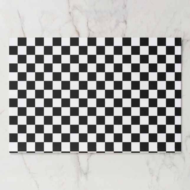 Checkered Paper Pad (Front)