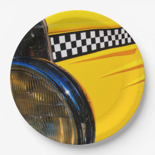 Checkered Past Paper Plates