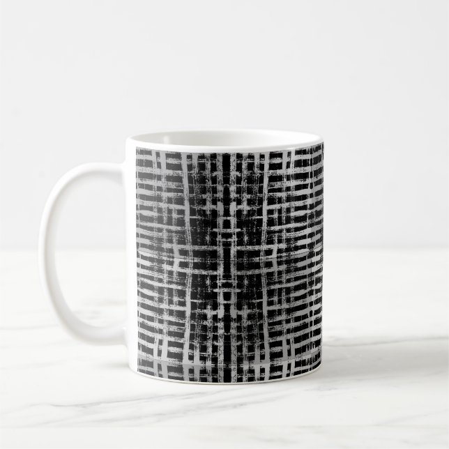 Checkered Pattern.06 Coffee Mug (Left)