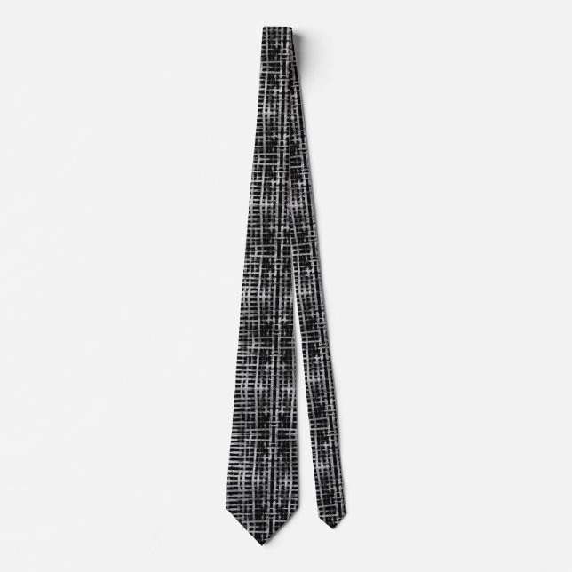 Checkered Pattern.06 Neck Tie (Front)