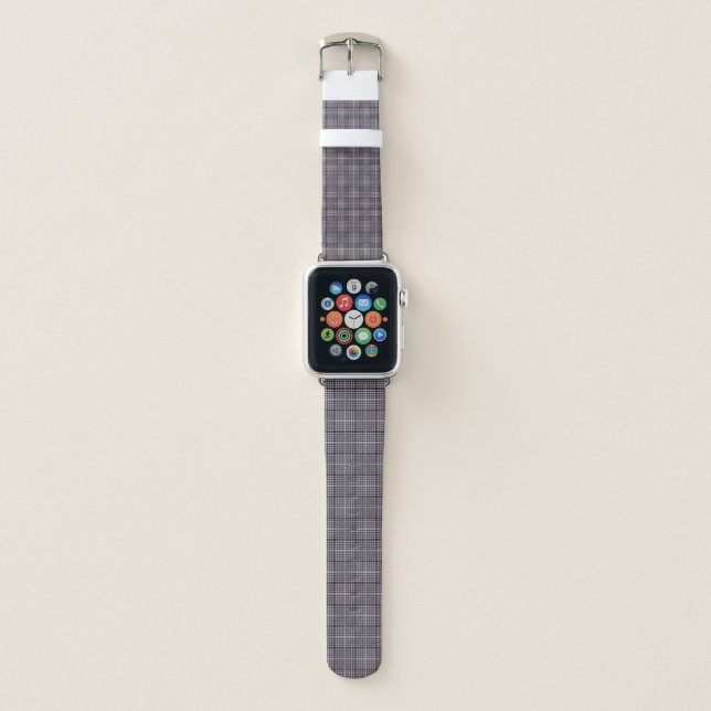 Checkered Pattern.08 Apple Watch Band (Front)