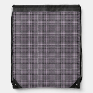 Checkered Pattern.08 Drawstring Bag