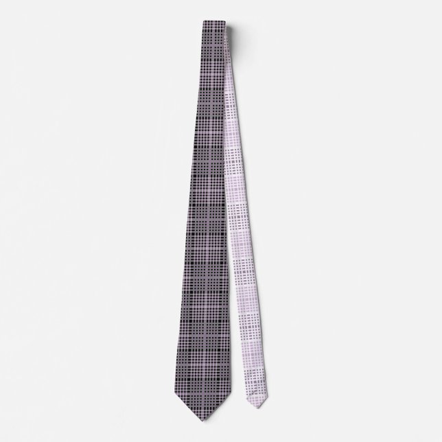 Checkered Pattern.08 Neck Tie (Front)