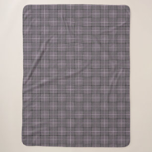 Checkered Pattern.08 Sherpa Blanket