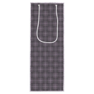 Checkered Pattern.08 Wine Gift Bag