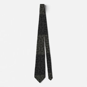 Checkered Pattern.08DR Leggings Neck Tie