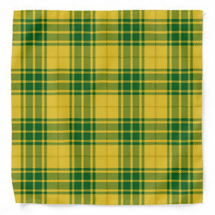 Checkered pattern bandana