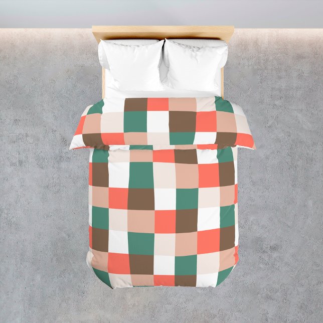 Checkered Pattern Boy Bedroom Duvet Cover (Checkered Pattern Boy Bedroom Duvet Cover
)