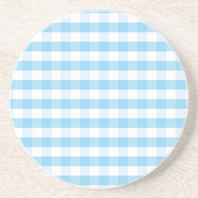 Checkered pattern coaster (Front)
