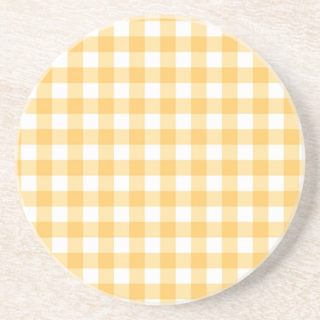 Checkered pattern coaster (Front)