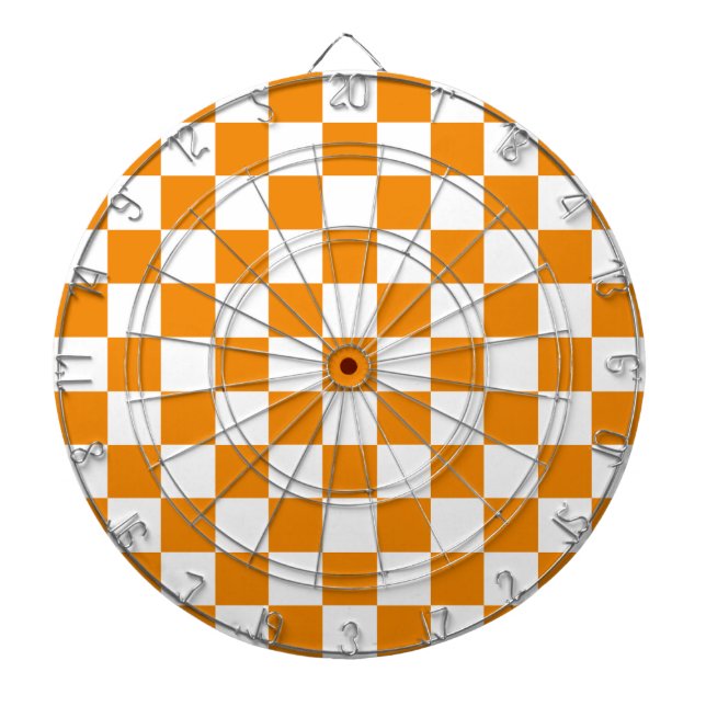Checkered Pattern Dart Board (Front)