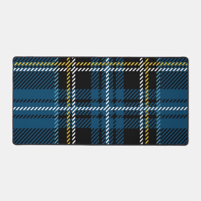Checkered pattern desk mat (Front)