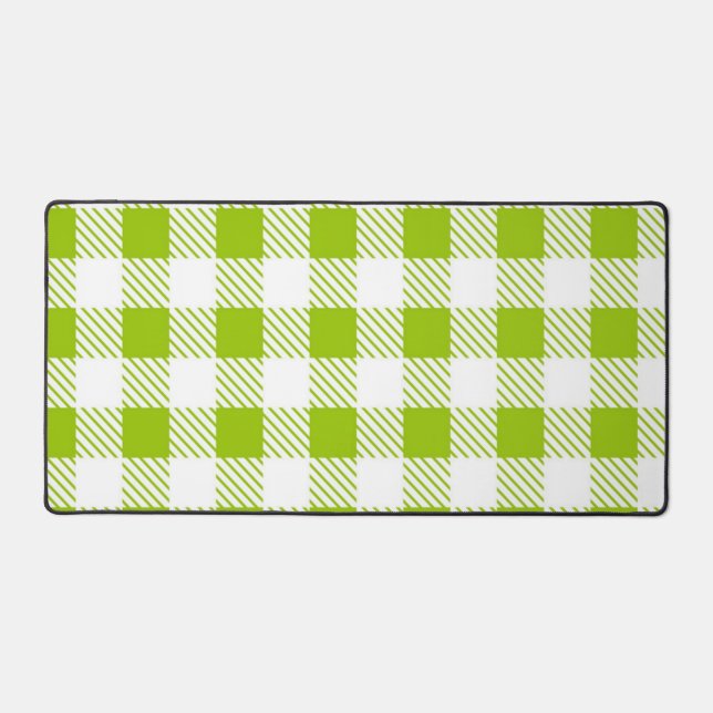 Checkered pattern desk mat (Front)