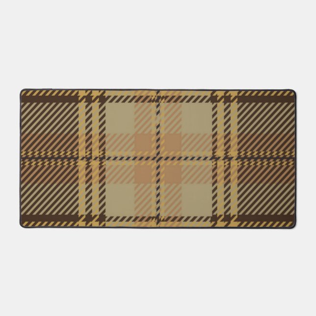 Checkered pattern desk mat (Front)