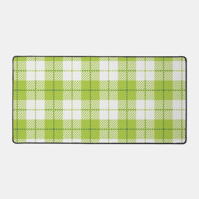 Checkered pattern desk mat (Front)