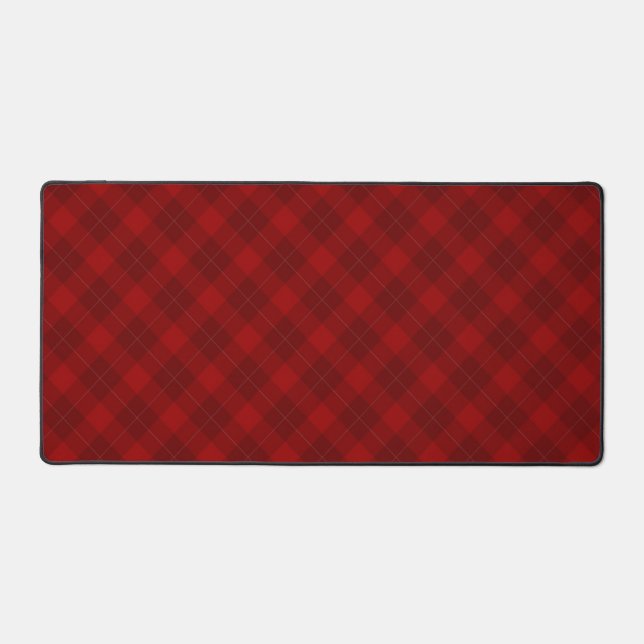 Checkered pattern desk mat (Front)