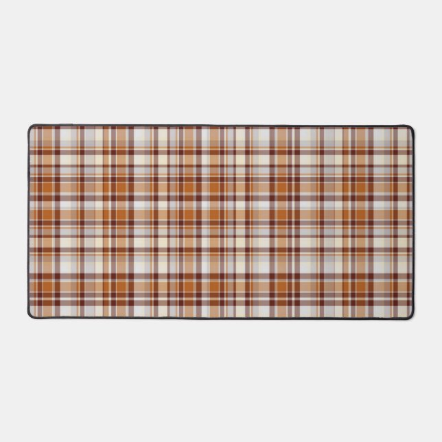 Checkered pattern desk mat (Front)
