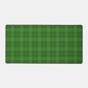 Checkered pattern desk mat