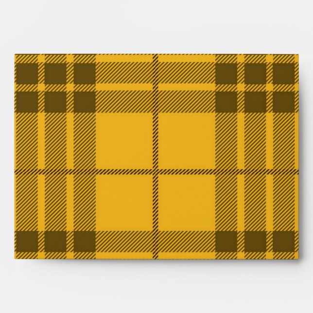 Checkered pattern envelope (Front)