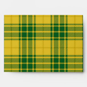 Checkered pattern envelope