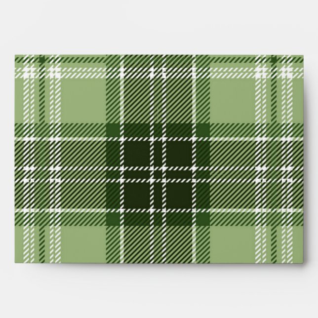 Checkered pattern envelope (Front)